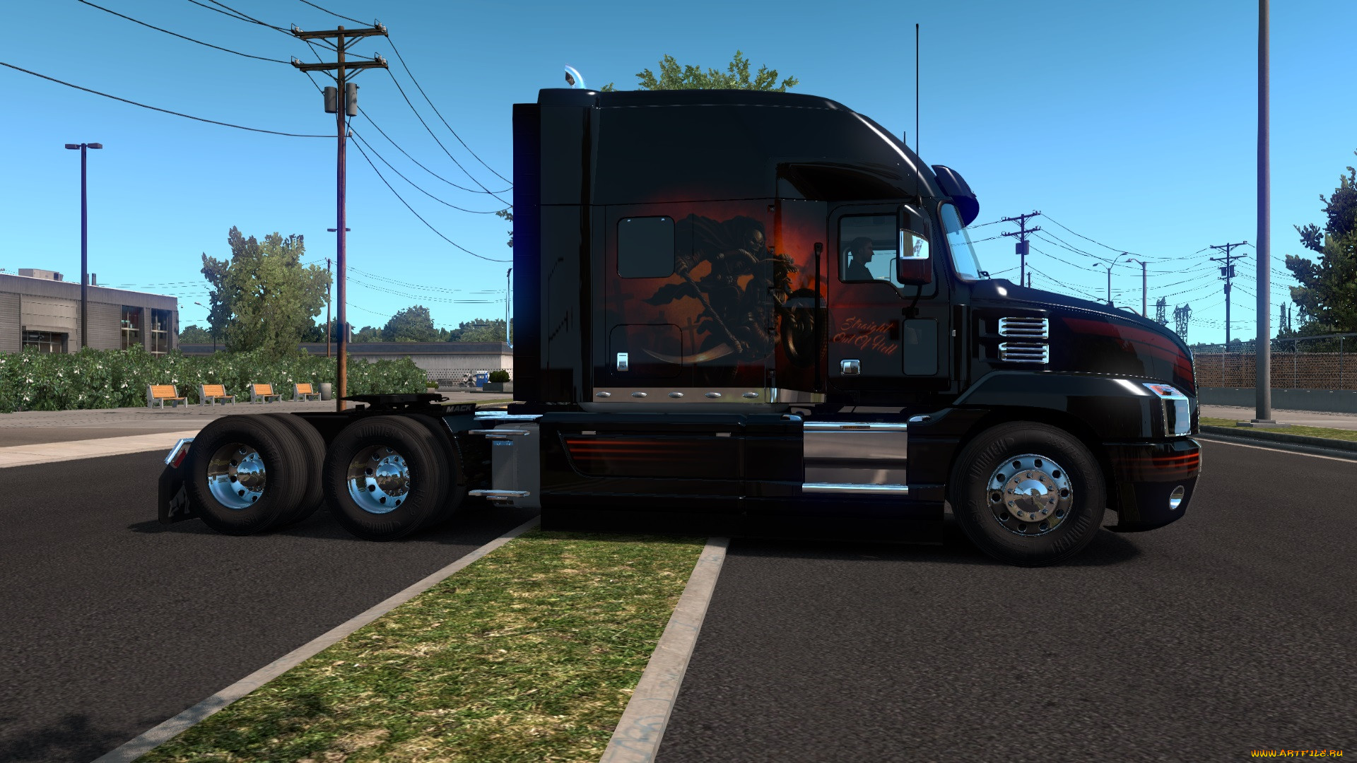 american truck simulator,  , american, truck, simulator, , , mack, anthem, buldog, , 